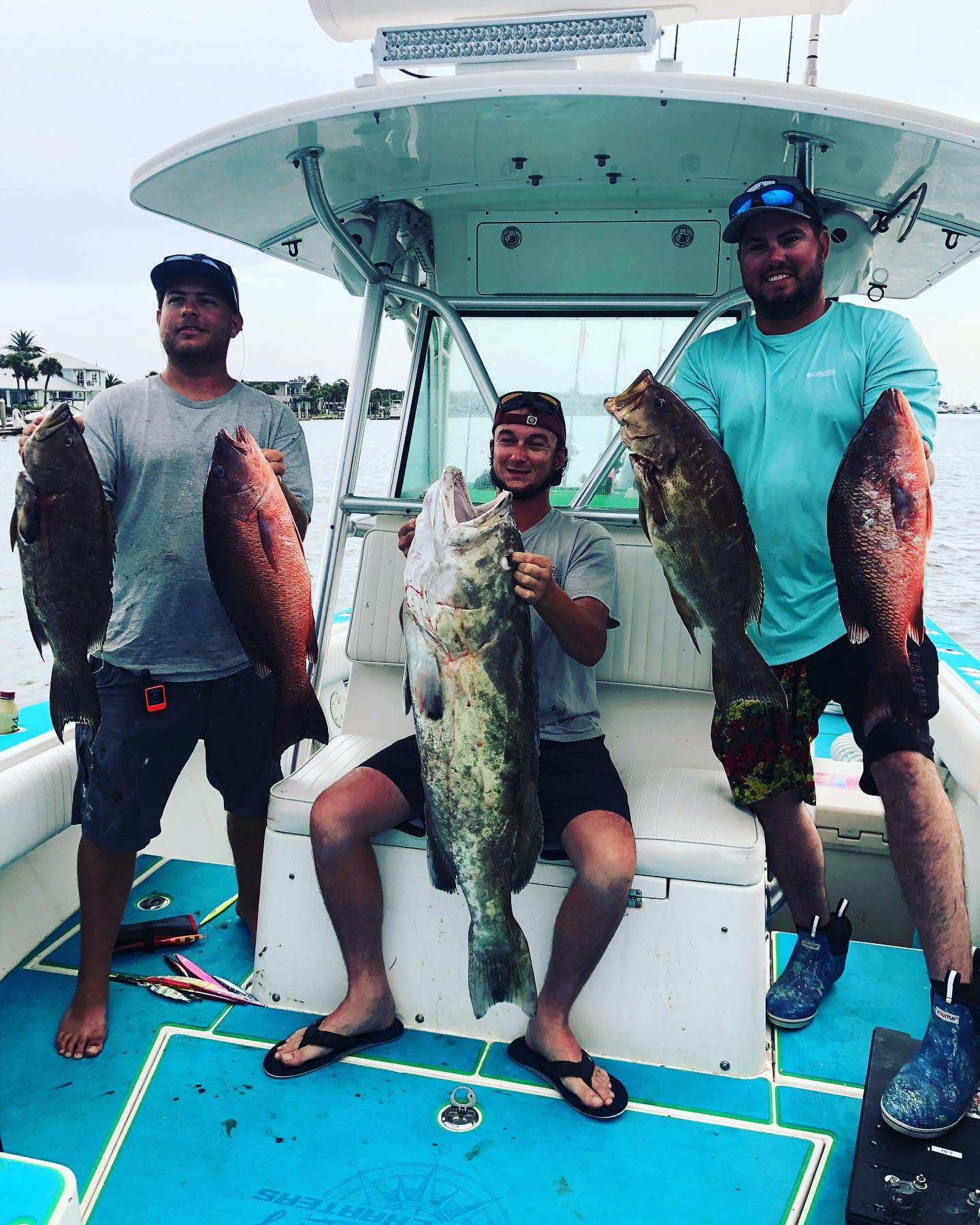 5 caught fish during a great fishing trip in South Daytona