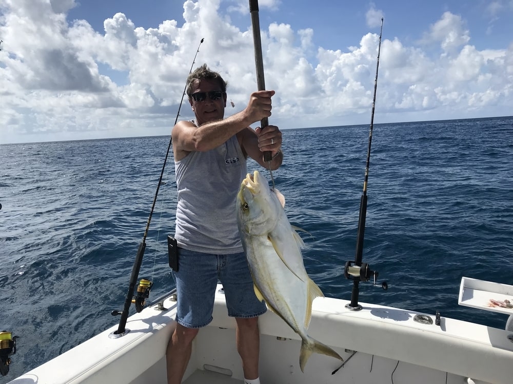 Crevalle Jack fish caught while fishing in Key West