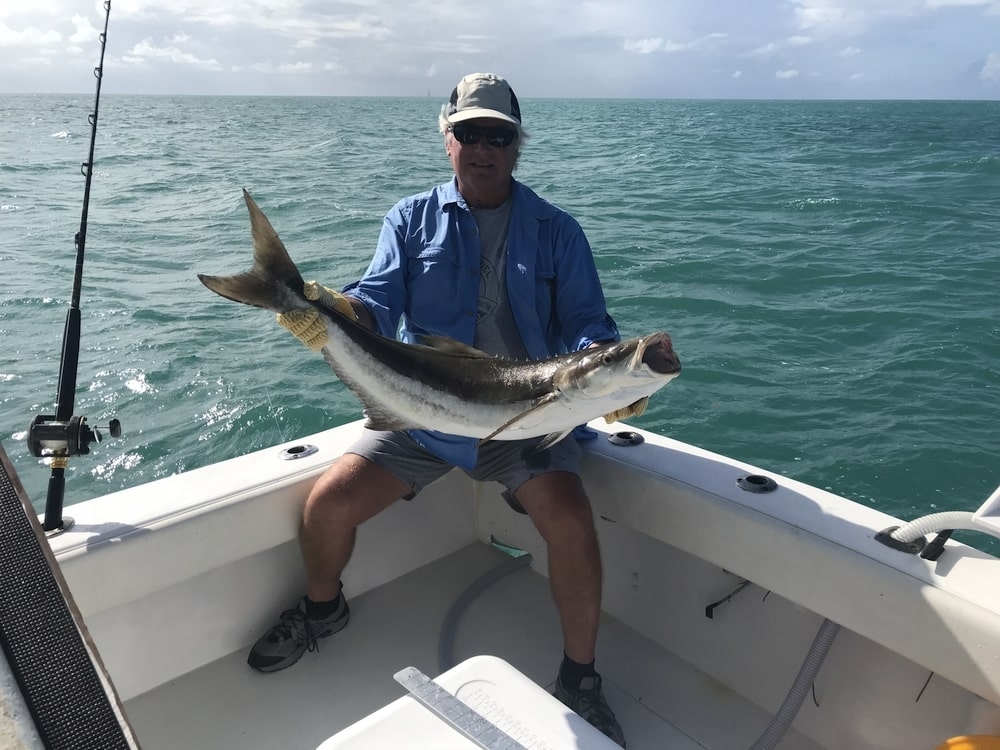 Angler enjoying a day of fishing and water sports in Florida