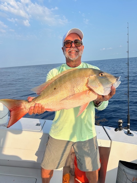 Key West reef fishing charter boat with Captain Manny targeting snapper and grouper