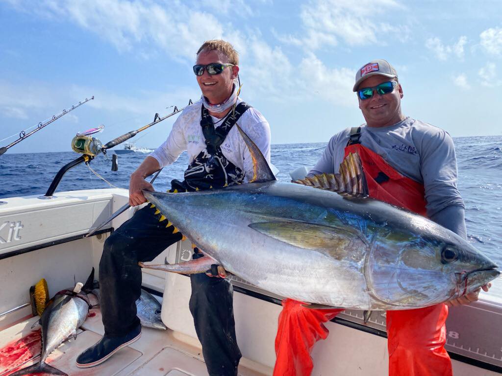 Yellowfin Tuna caught during a fishing trip in AL