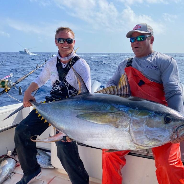 Yellowfin tuna caught on fishing trip at Dauphin Island