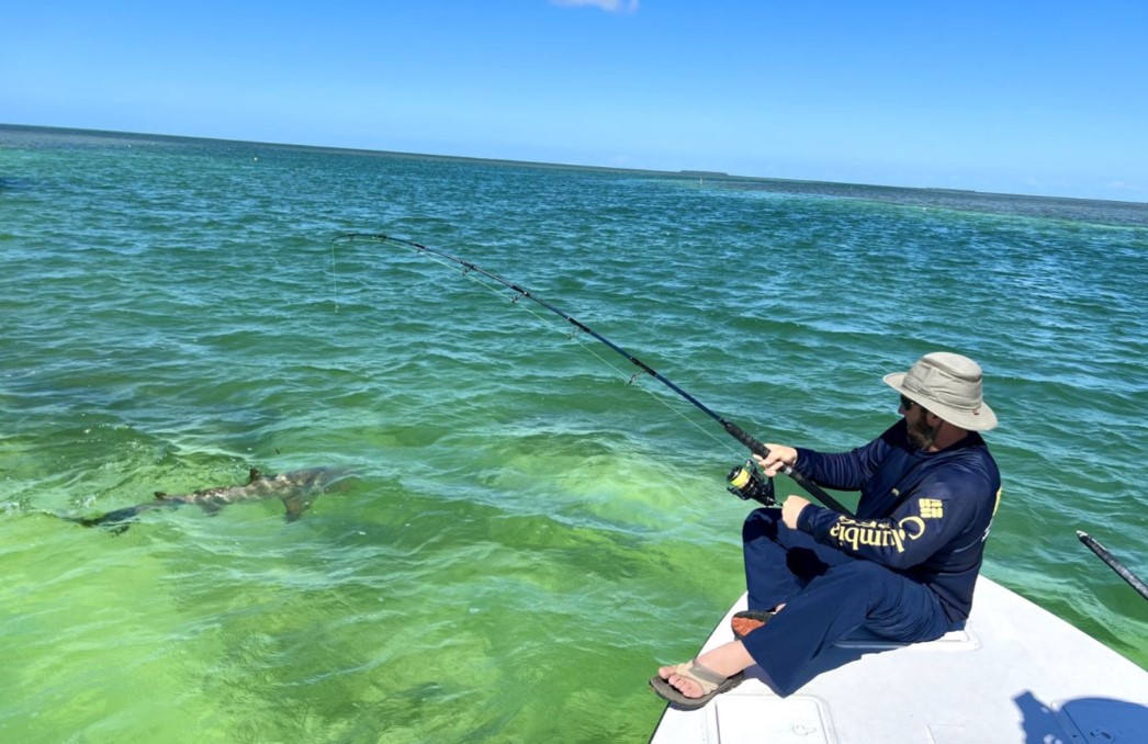 Angler fishing in FL