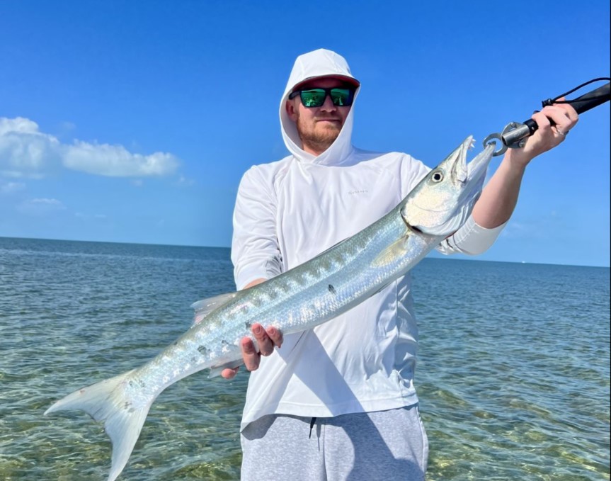Solo angler fishing in FL