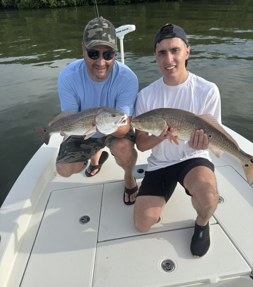 2 redfish caught in FL