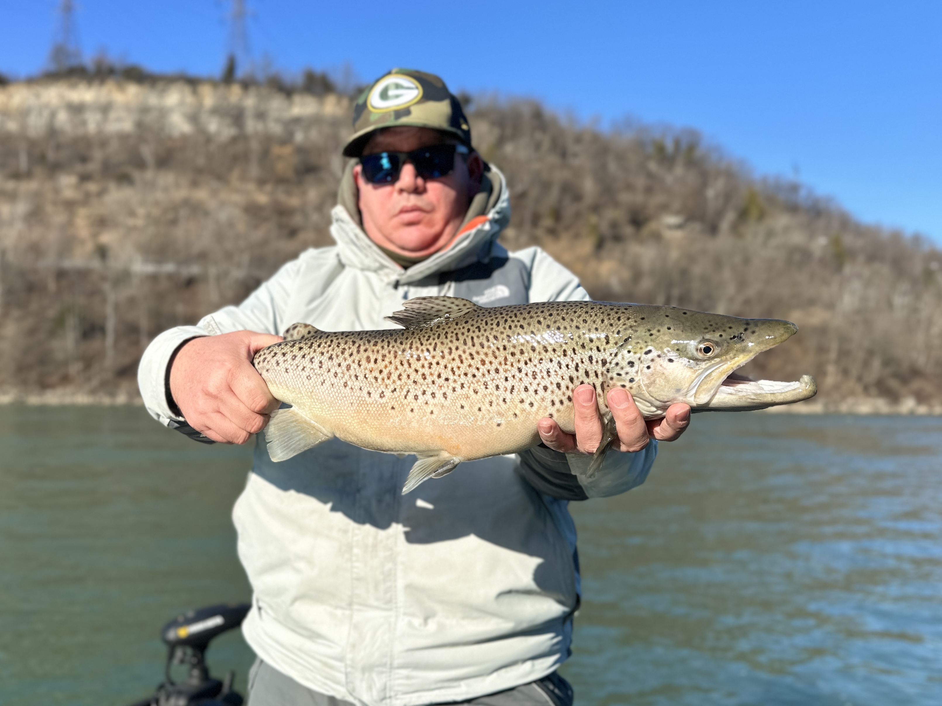 One angler fishing in Tonawanda