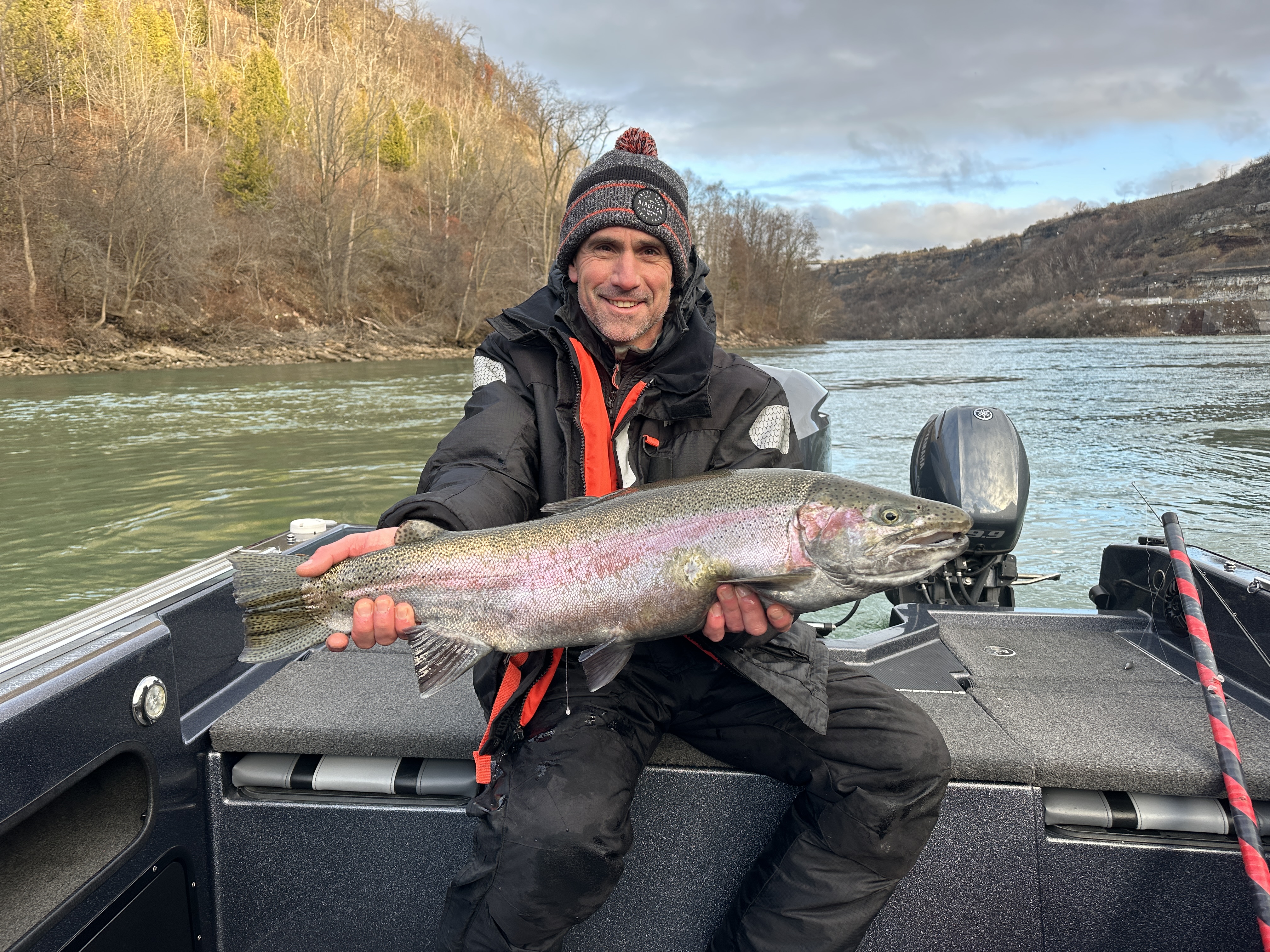 Rainbow trout caught in Tonawanda