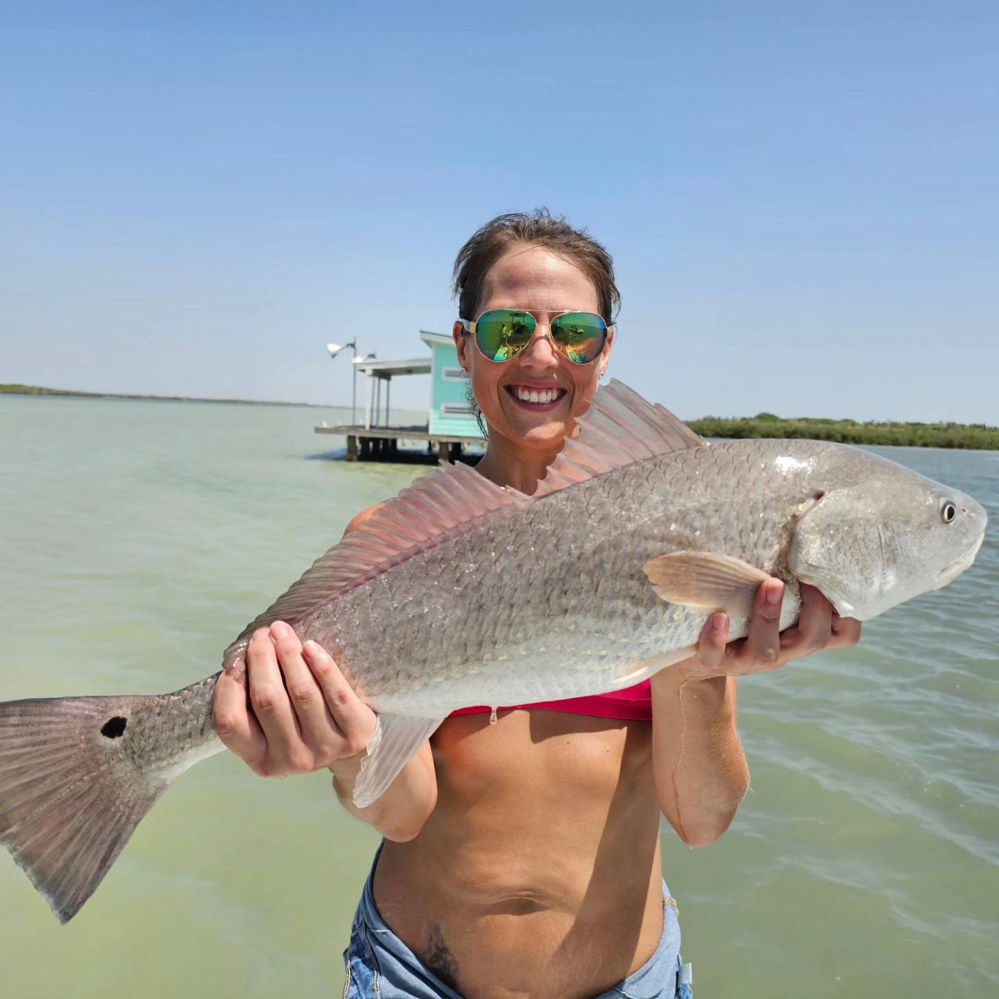 Redfish caught in Port Isabel