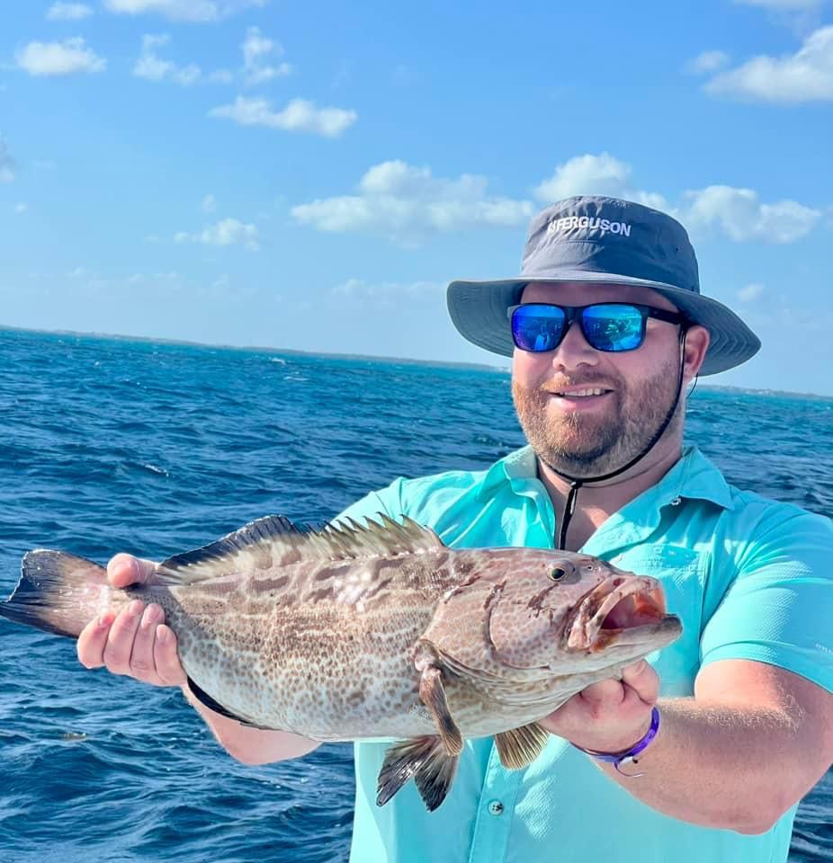 Fishing in FL with a catch of 1 fish