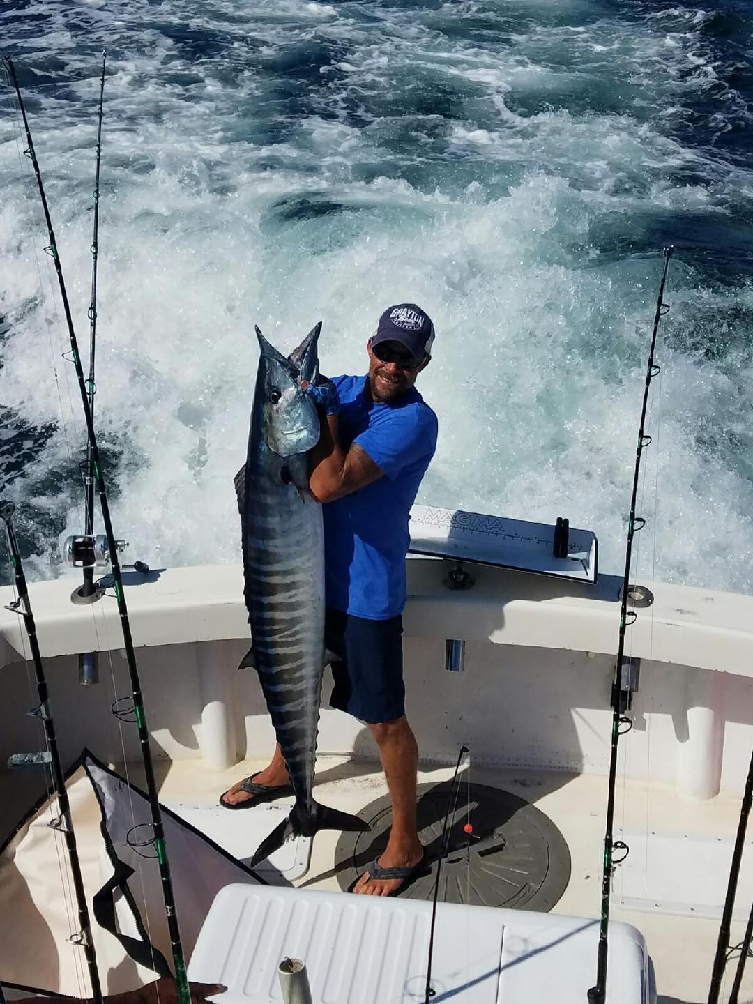 Wahoo fish caught by angler in Fort Walton Beach
