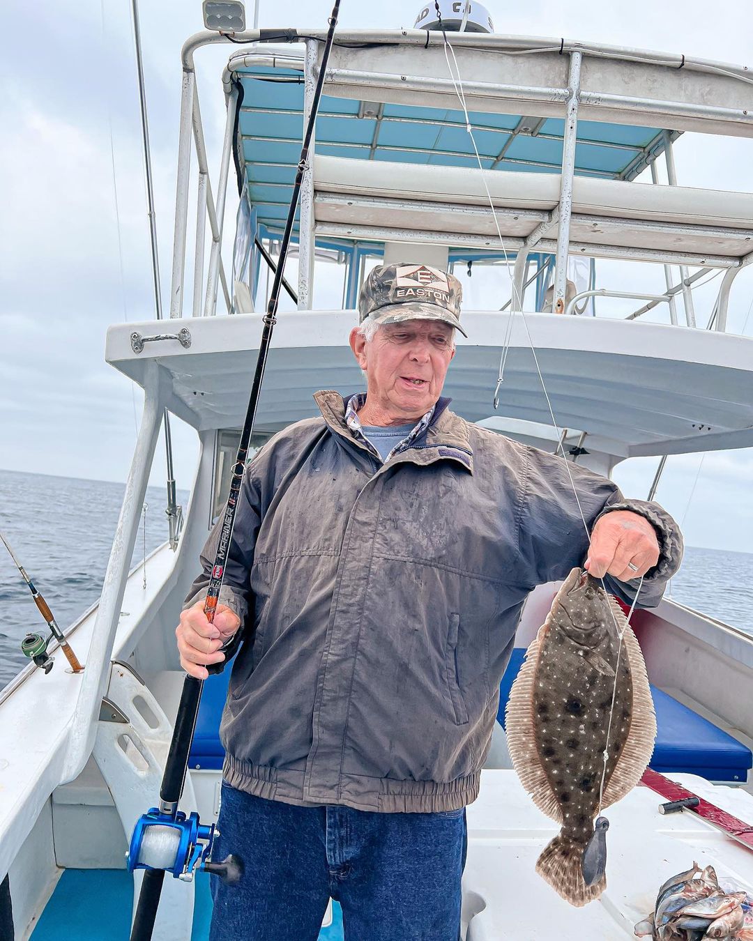 Southern Flounder caught while fishing in SC