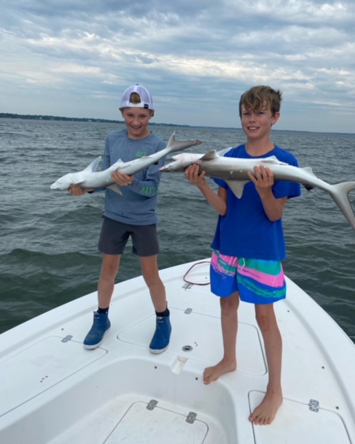 Two anglers fishing in South Carolina