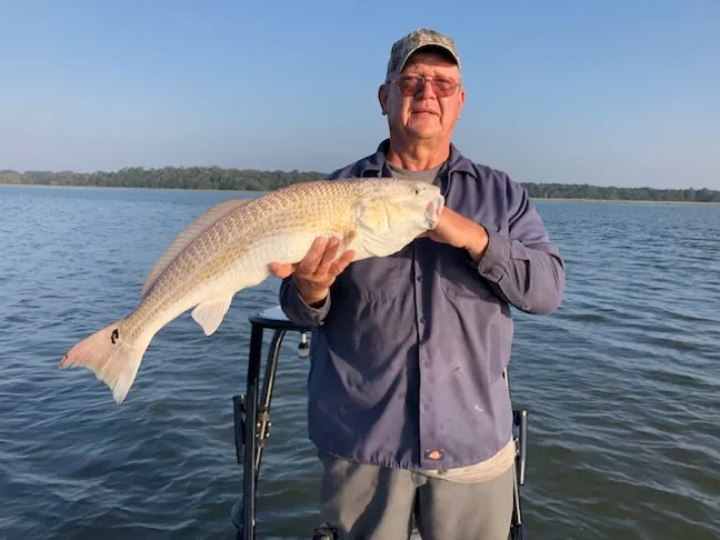 Redfish caught on Johns Island