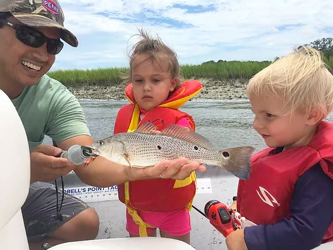 Redfish caught on fishing trip in SC