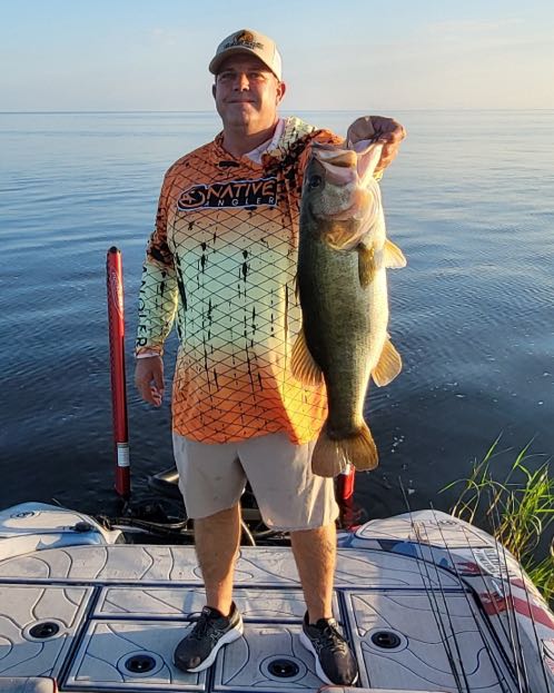 Largemouth bass caught in FL
