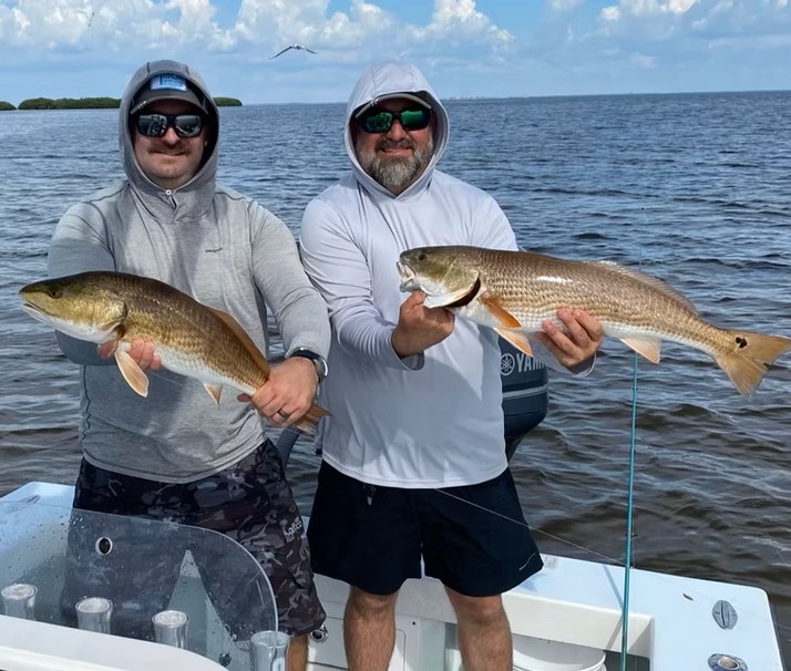 2 redfish caught in FL