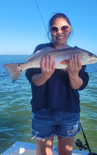 Redfish caught while fishing in Niceville FL waters