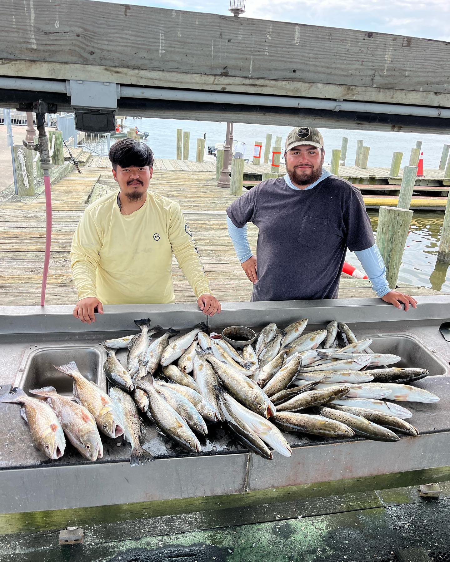 4 spotted weakfish caught in LA by fishing