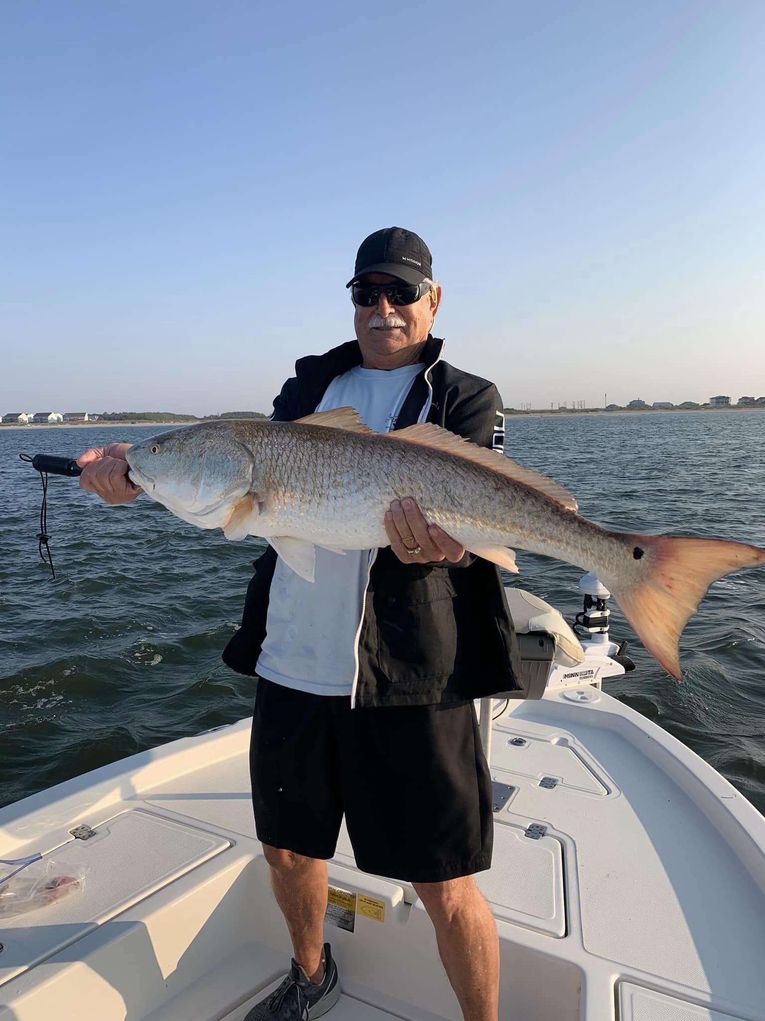 Redfish caught in Oak Island