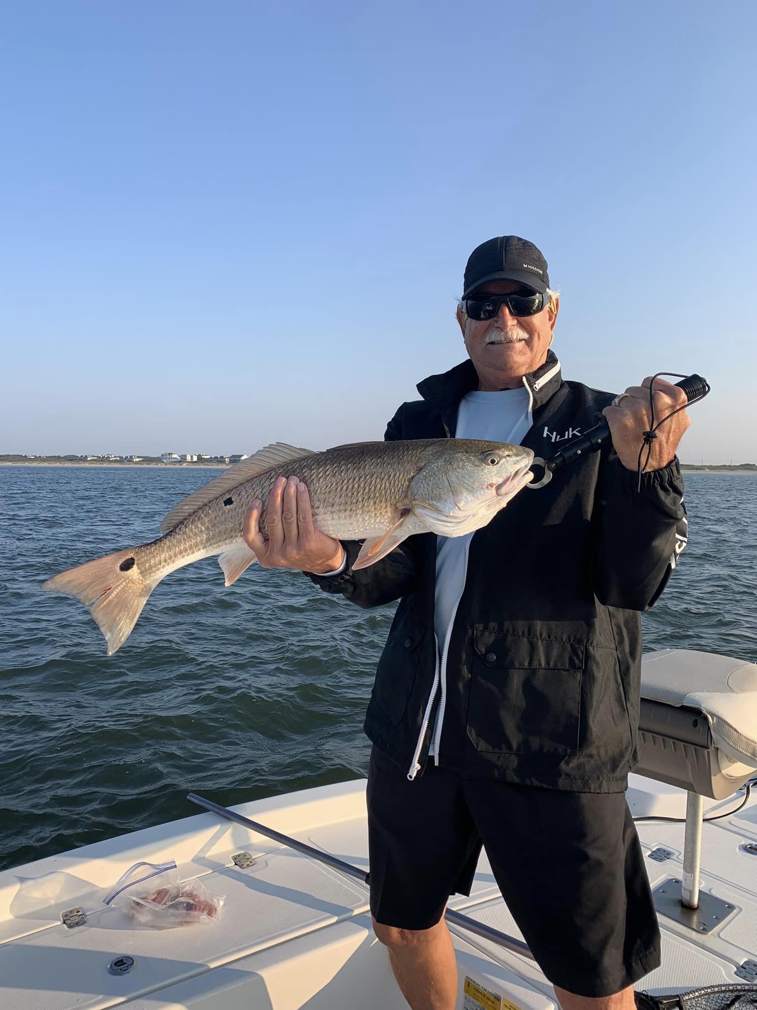 Redfish caught on Oak Island