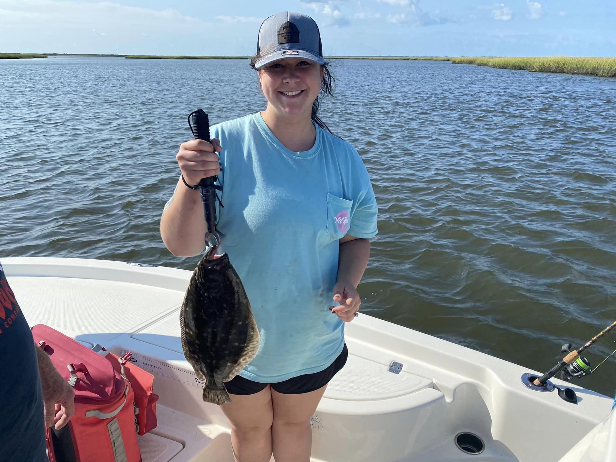 Caught a Southern Flounder fishing in NC