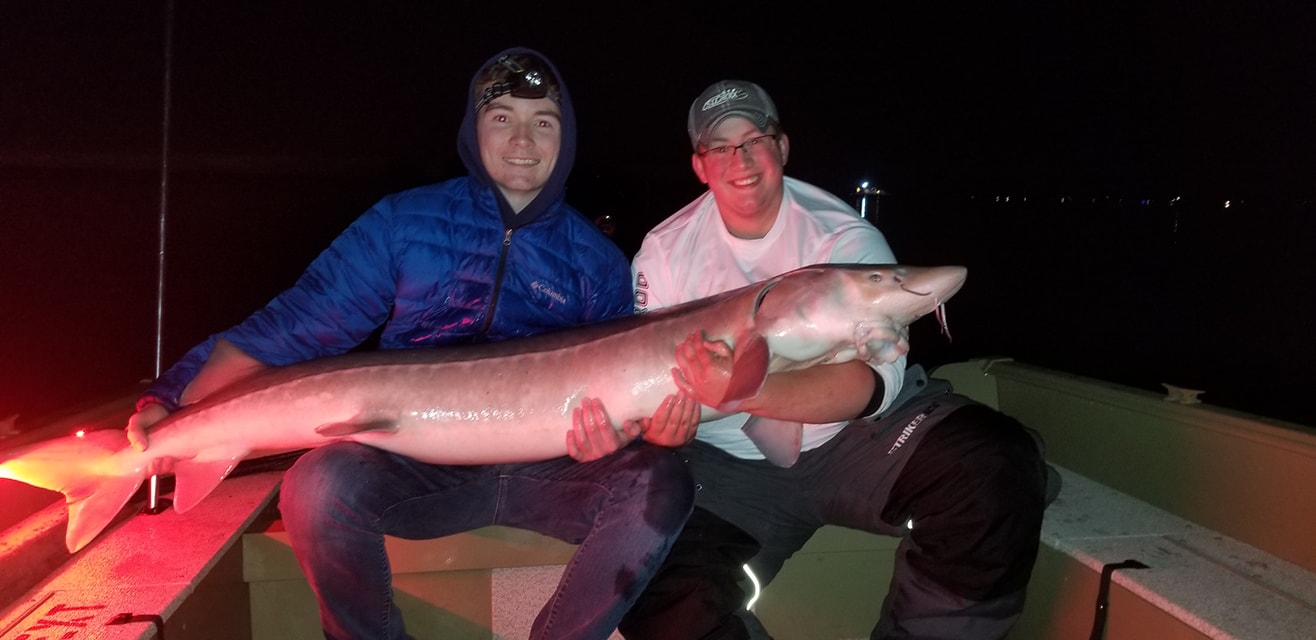 Anglers enjoying a day of fishing in Harrison Charter Township