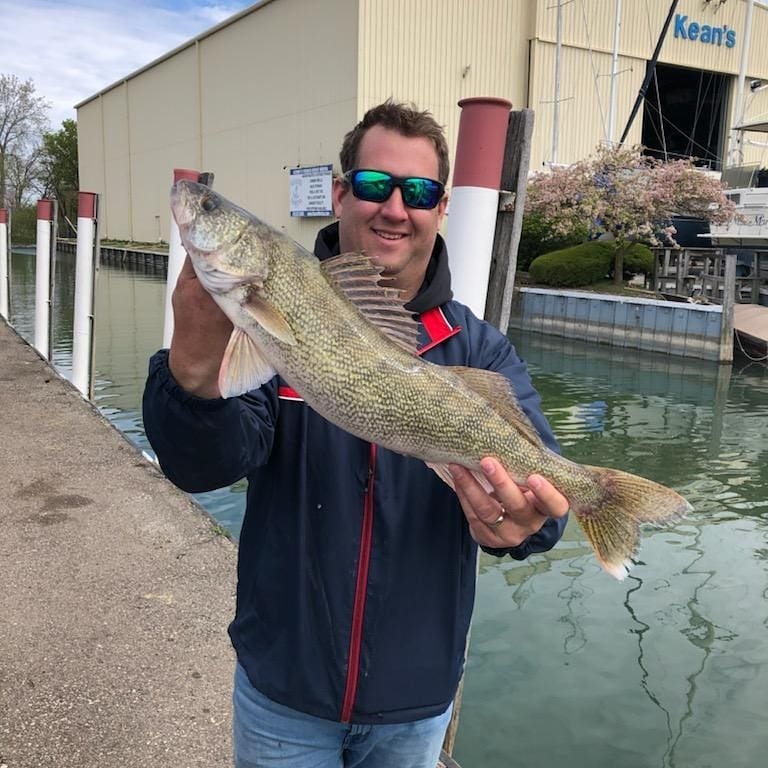 Pike-Perch, 23-inch fish caught in MI