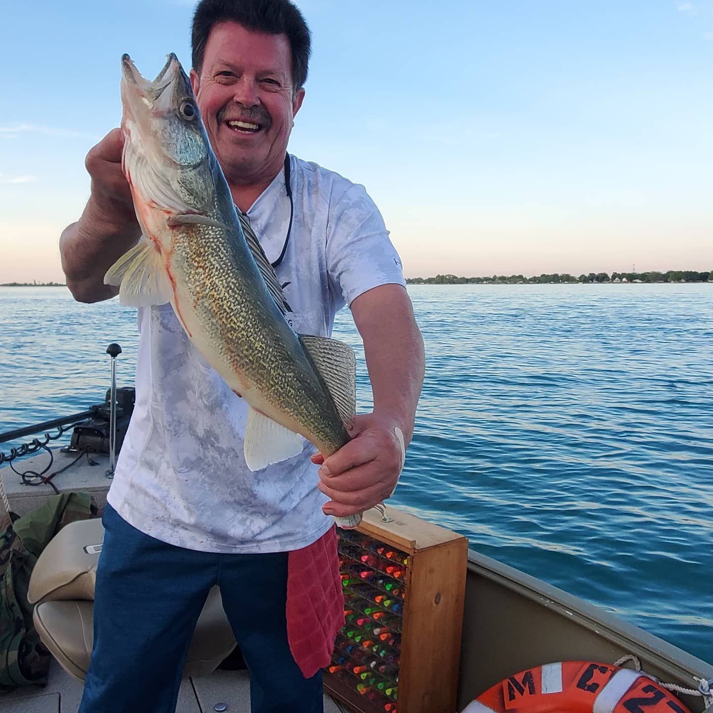 Impressive walleye catch in Harrison Charter Township