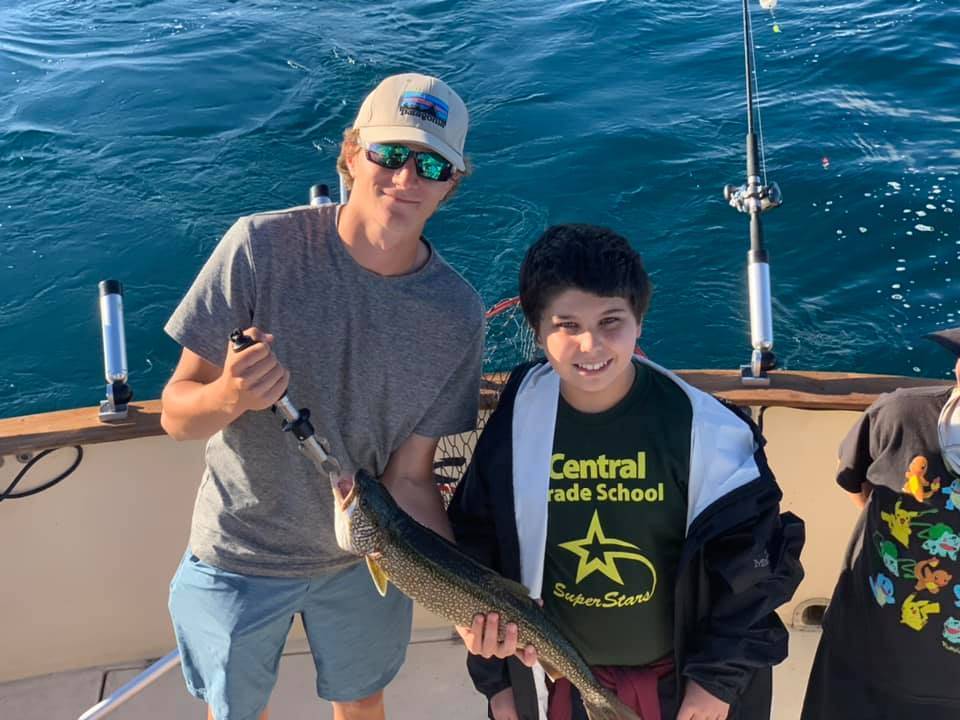 Alligator Gar, a freshwater fish, caught in MI