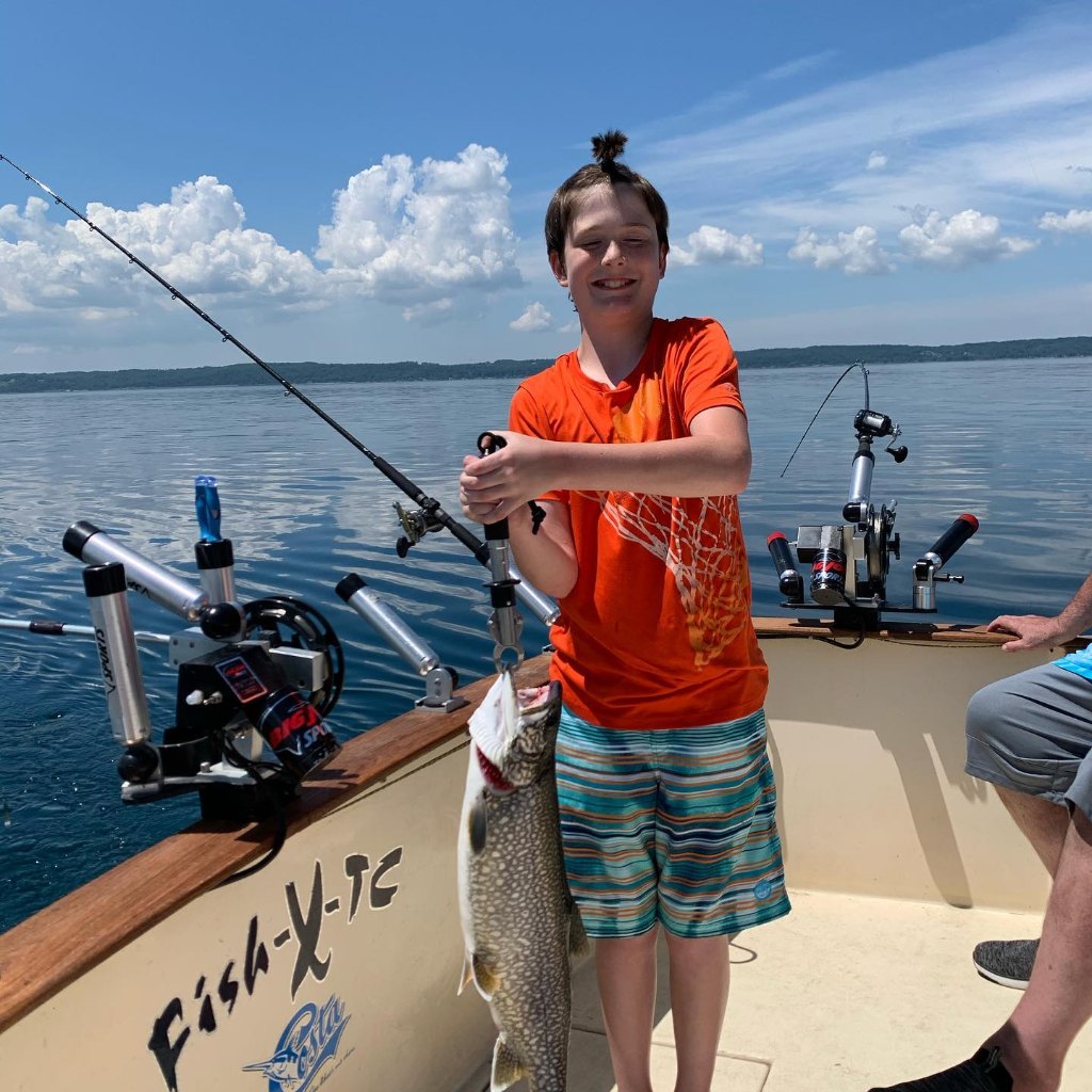 Single lake trout caught in MI