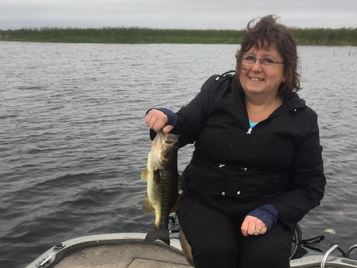 Successful angler reels in a fish from the waters of FL