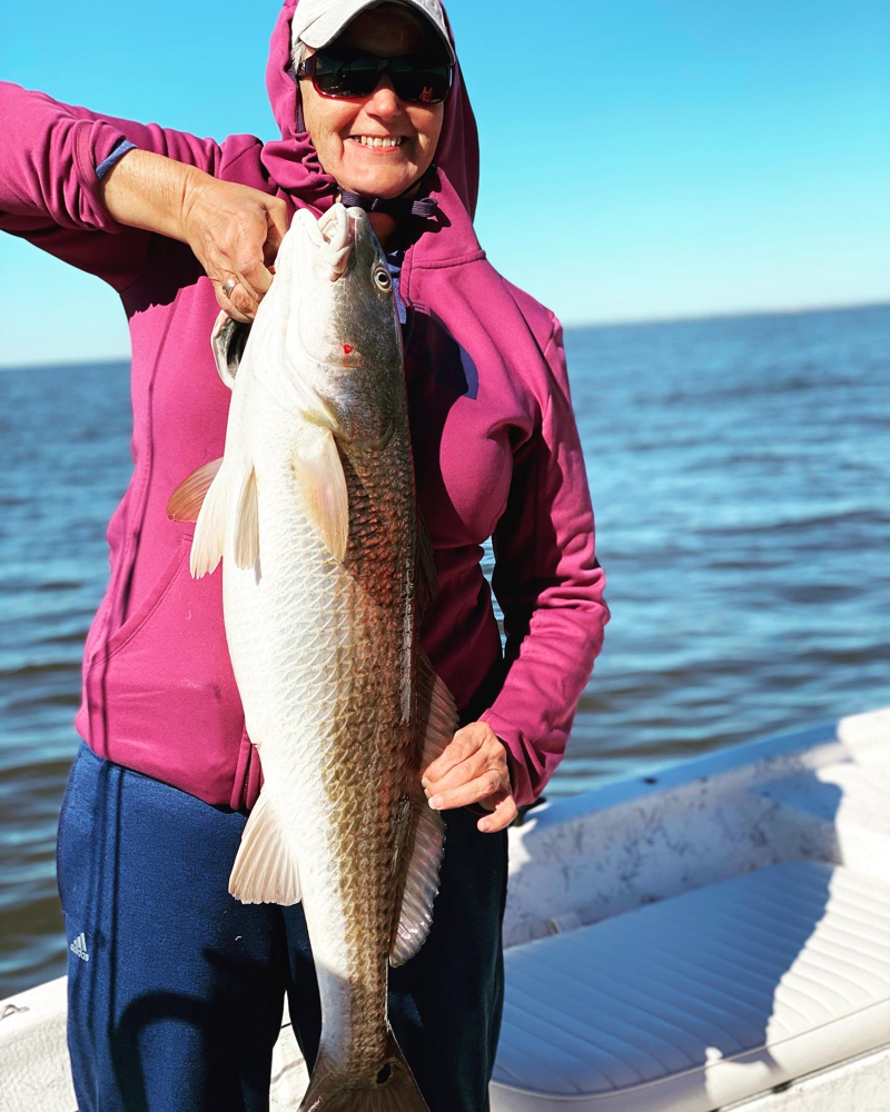 Redfish caught in Crawfordville