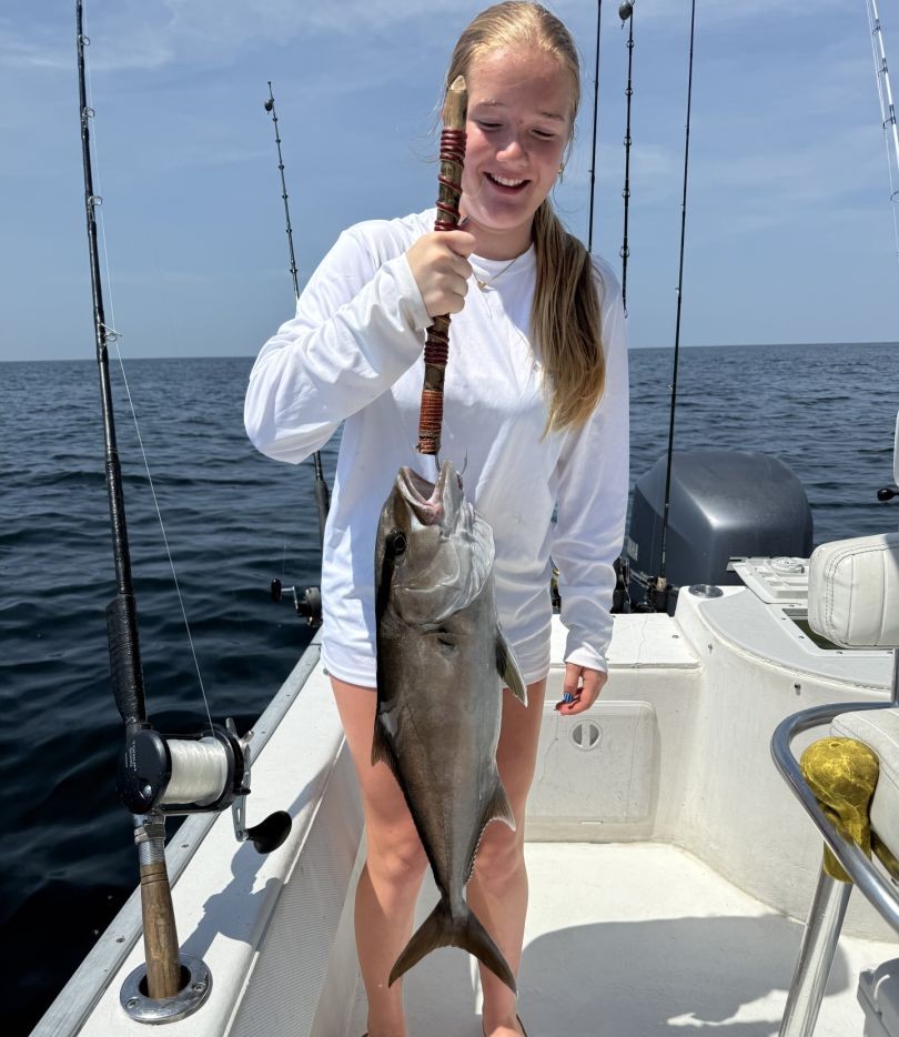 Angler with fishing rod in FL