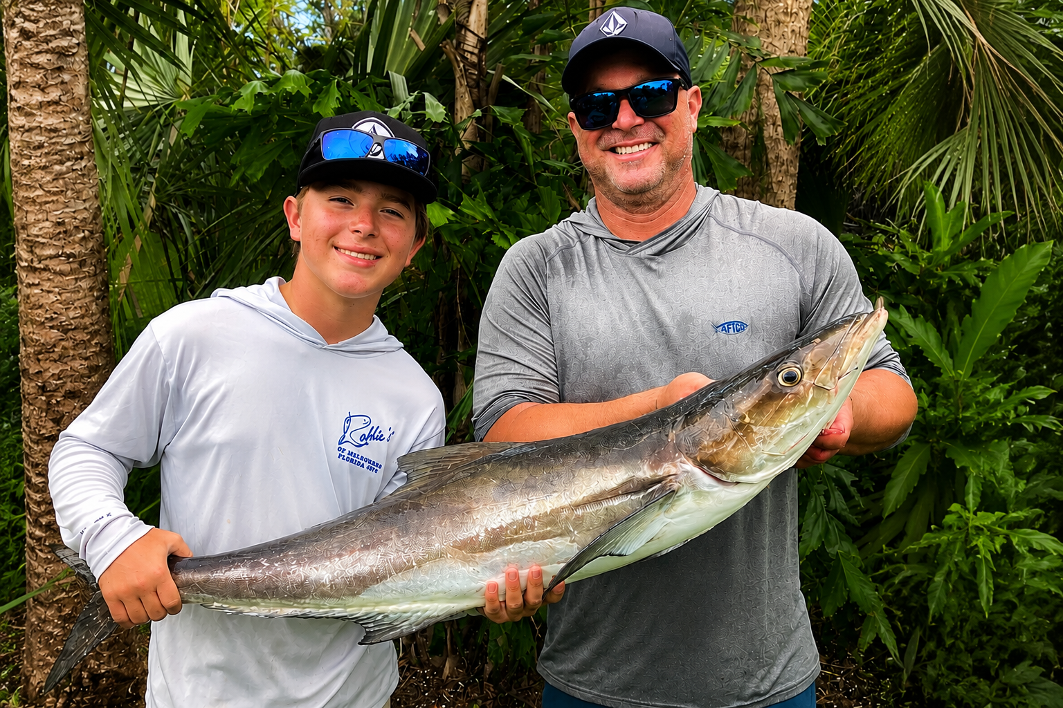 Half-day offshore fishing charter boat in New Smyrna Beach targeting kingfish and snapper