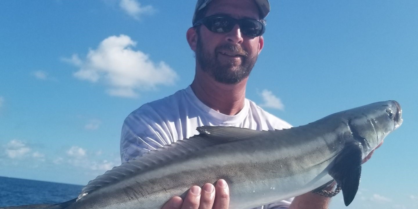 Angler with a 27-inch fish in Florida