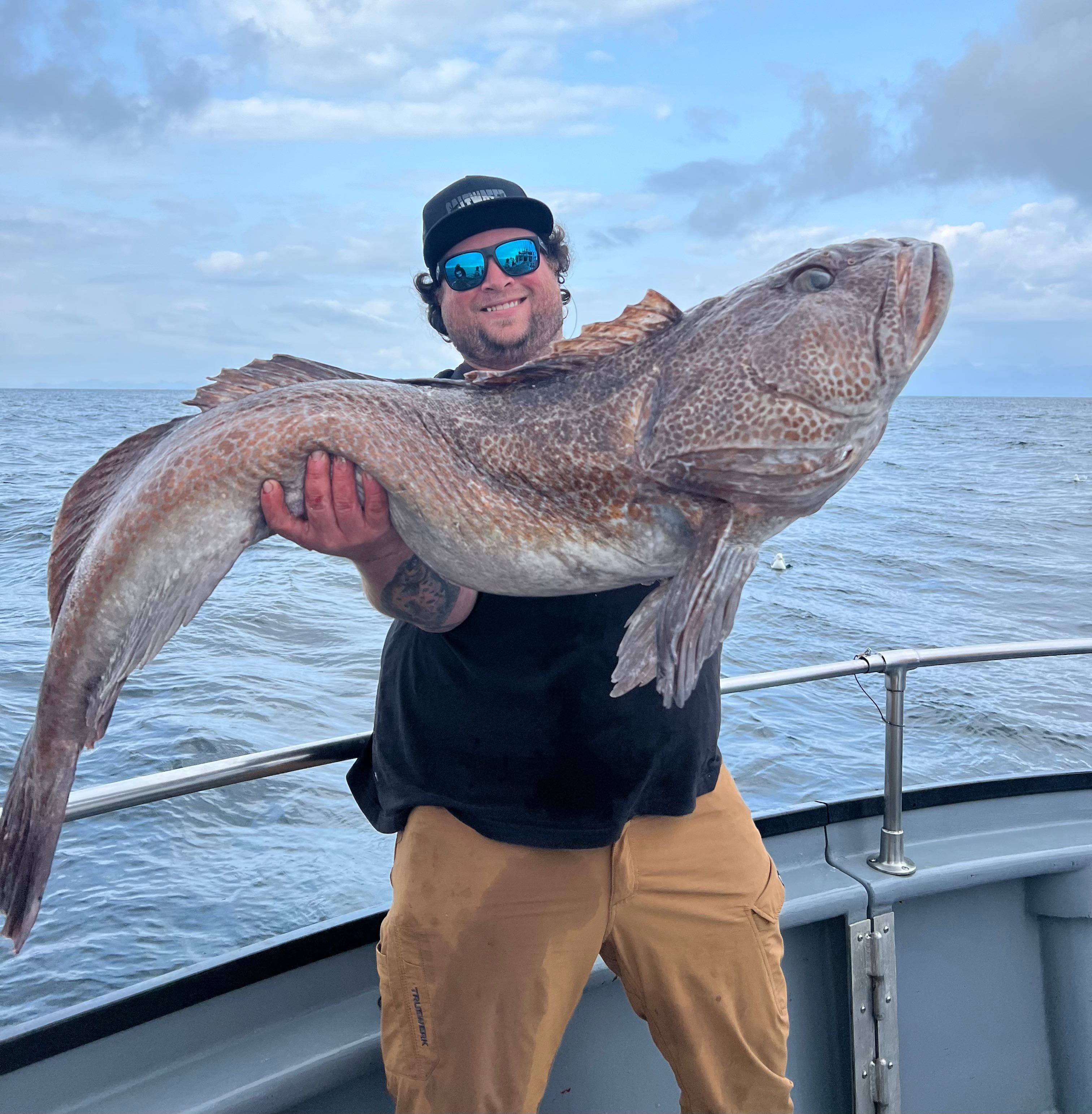 Angler fishing in Seward