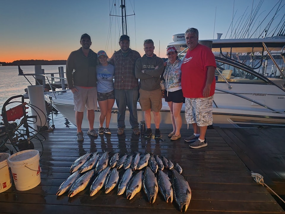 6 people fishing in MI
