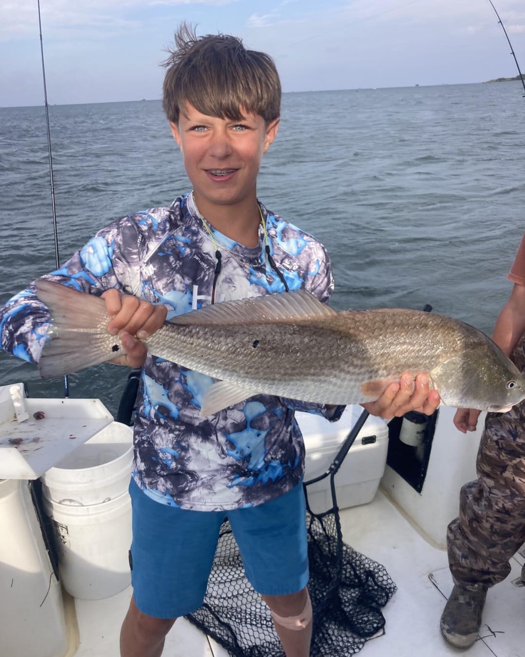 Redfish caught while fishing in Wanchese NC waters