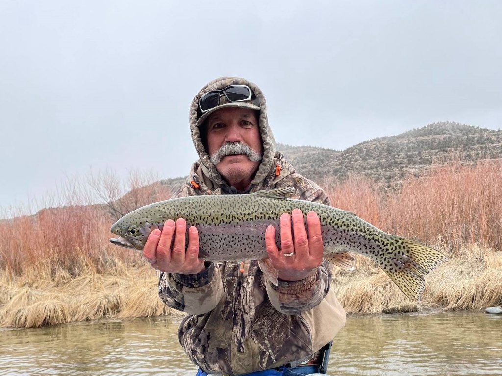 Rainbow Trout, a 25-inch fish caught in NM