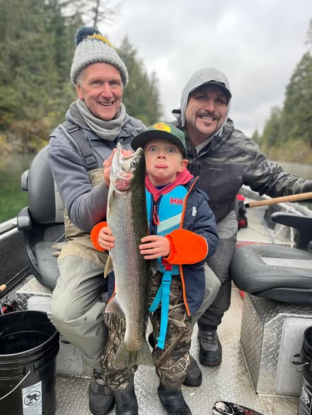 Rainbow trout caught in BC