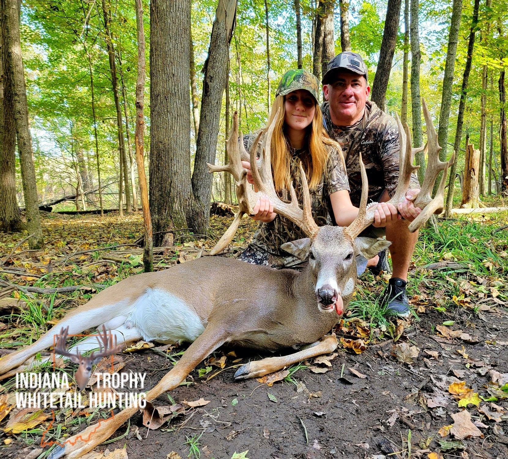 Two people hunting in South Whitley