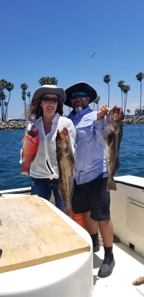 Three big fish caught in CA