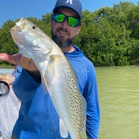 Angler with a 19-inch fish in Florida