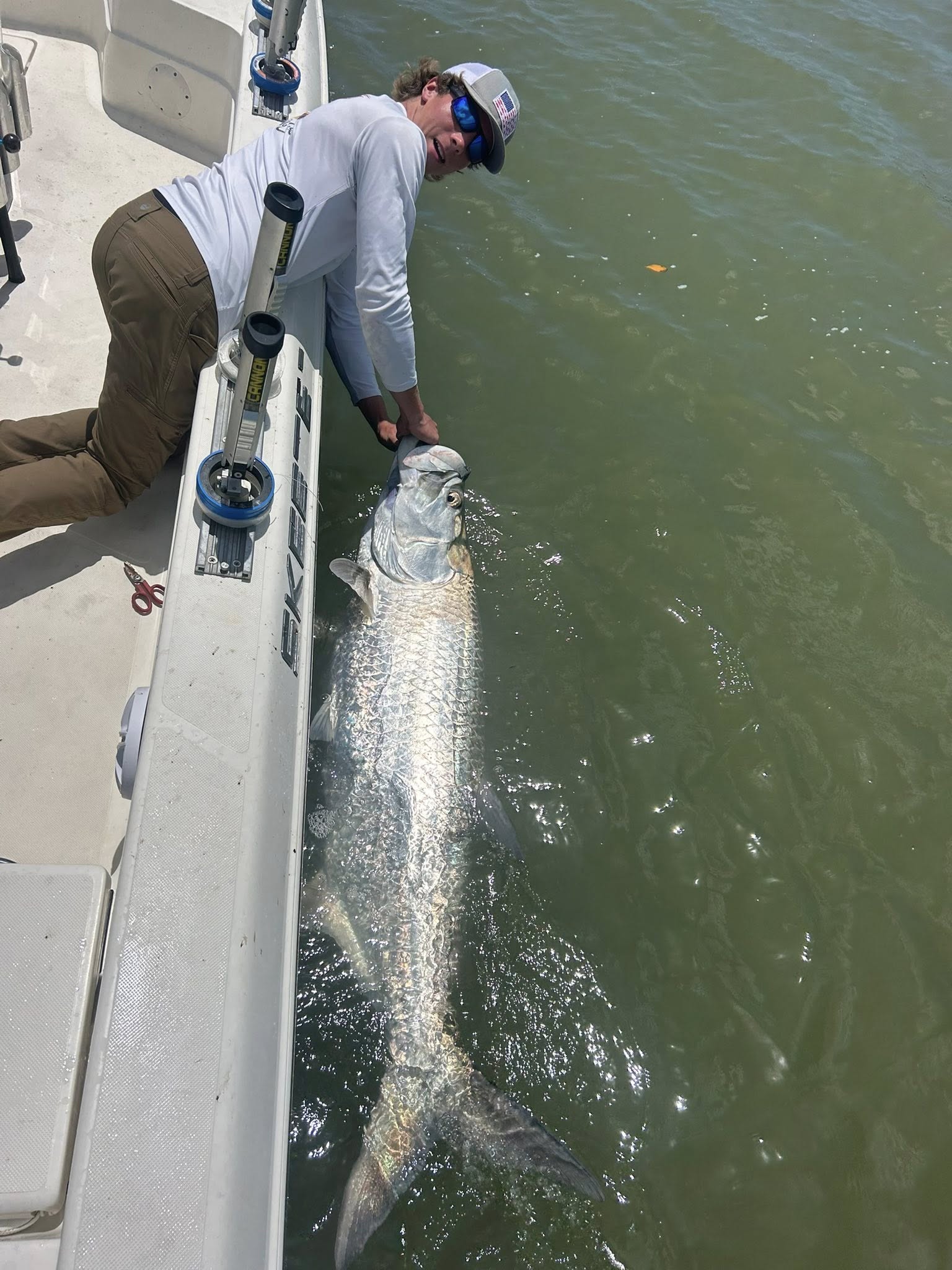 Goldeye fish caught in Goodland
