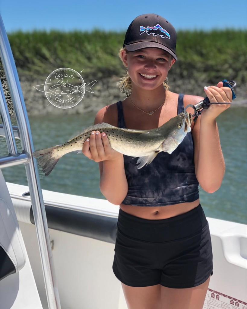 Angler with 15-inch fish caught in SC