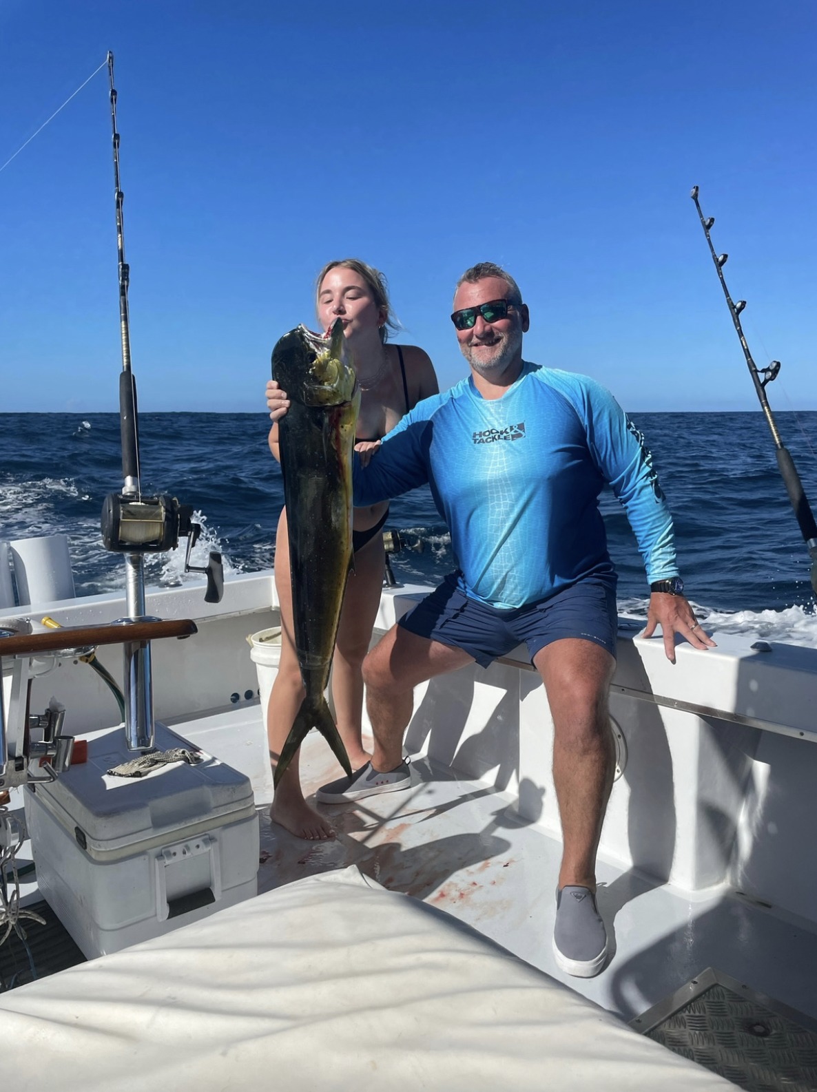Mahi mahi caught during fishing charter in Belmar NJ