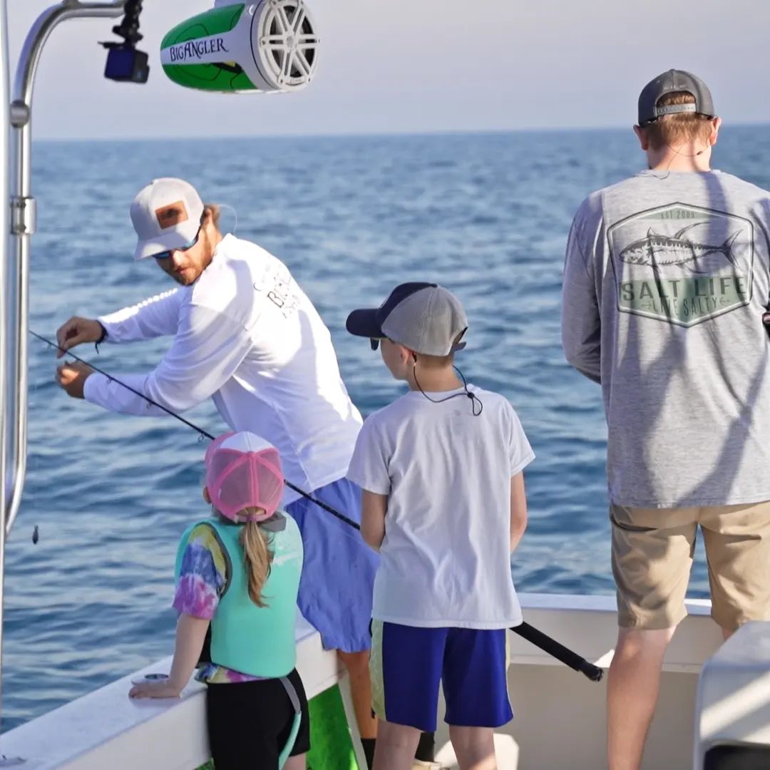 Two anglers fishing in Clearwater