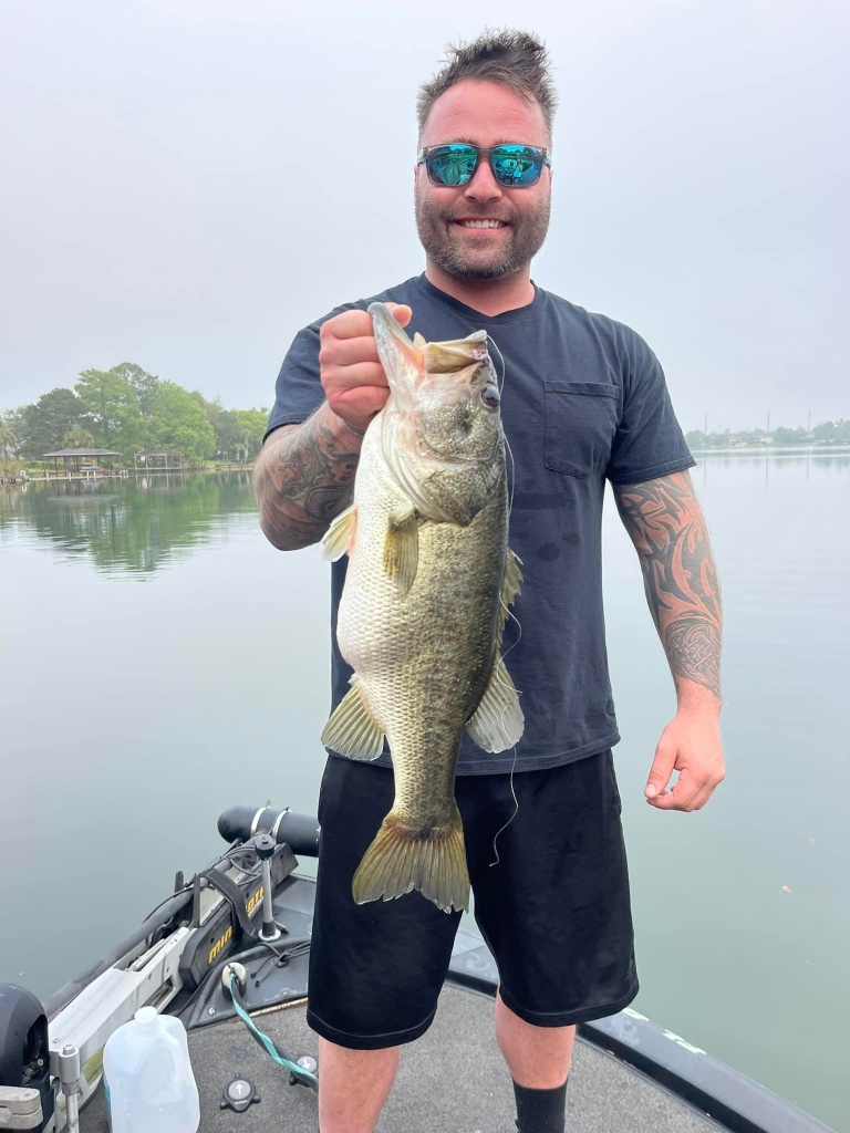 Largemouth bass caught in FL