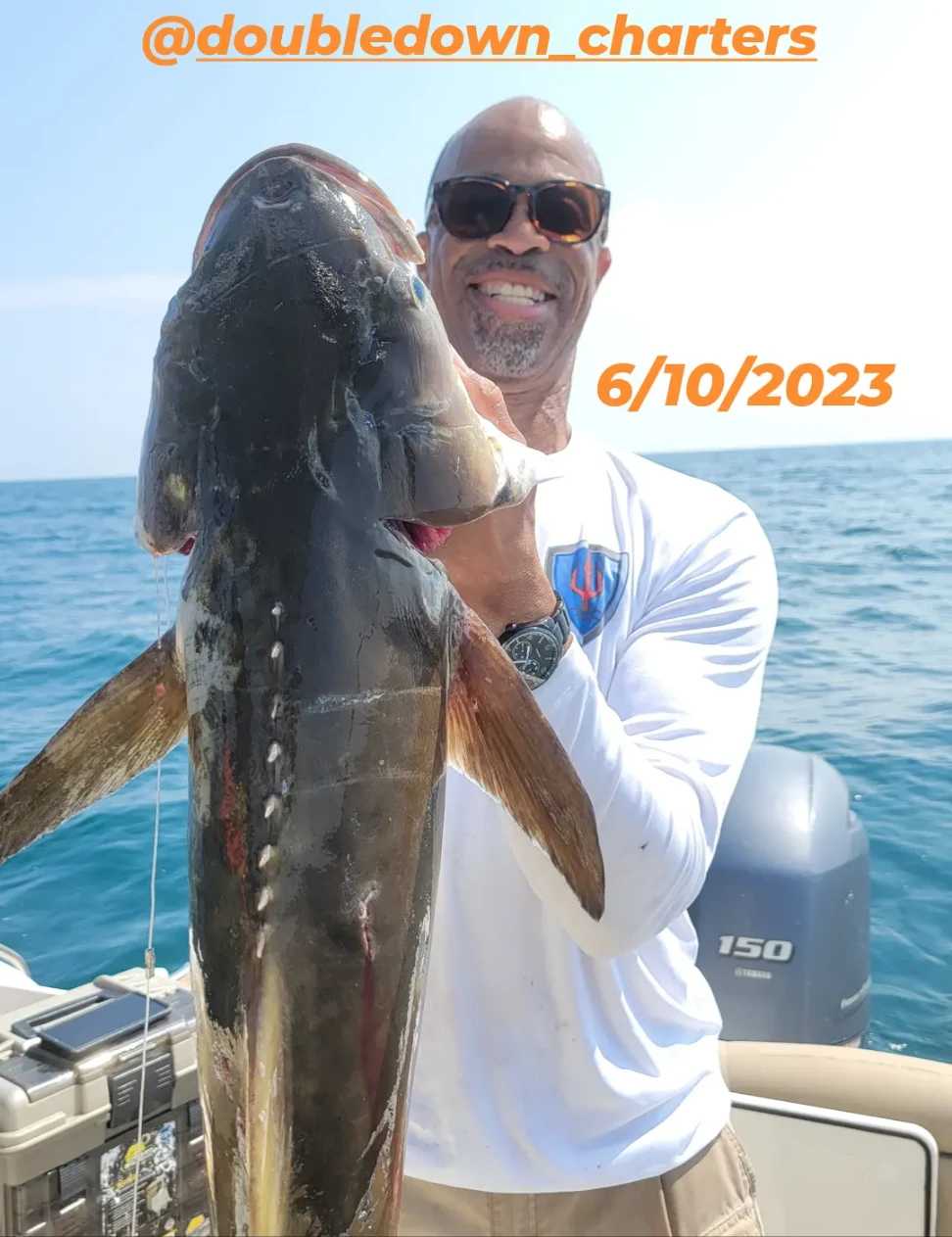Angler with a big 28-inch fish on St Simons Island