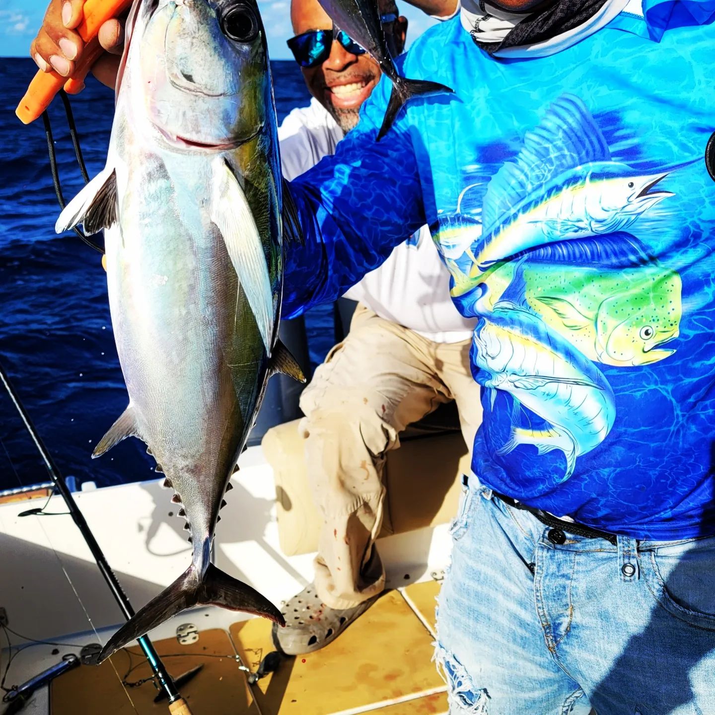 Blackfin tuna, 27 inches, fishing in GA